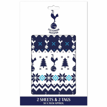 Tottenham Hotspur hârtie de împachetat Christmas 2 pcs
