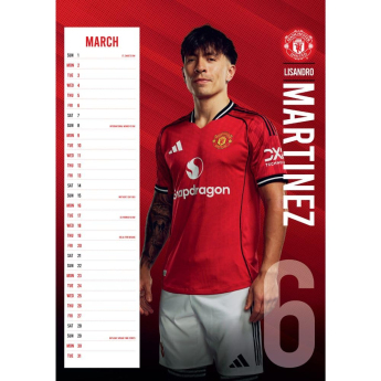 Manchester United calendar 2026