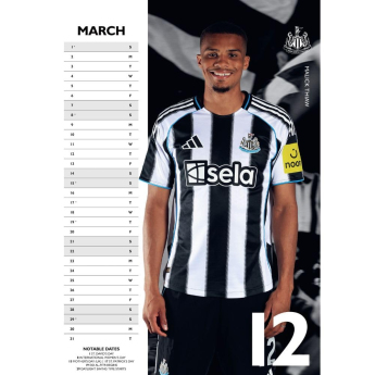 Newcastle United calendar 2026