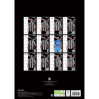 Newcastle United calendar 2026
