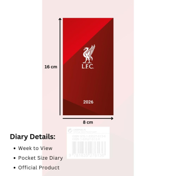 FC Liverpool jurnal Slim 2026