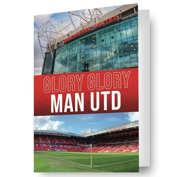 Manchester United urări pentru ziua de naștere 3D Lenticular