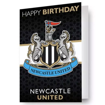 Newcastle United urări pentru ziua de naștere 3D Lenticular