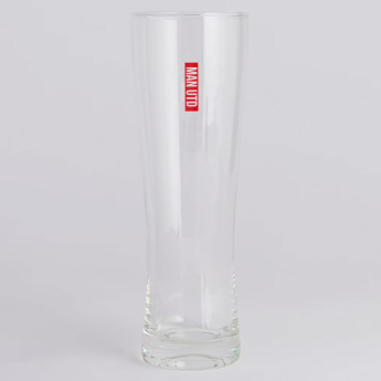 Manchester United pahare Mono Crest Tall Beer Glass