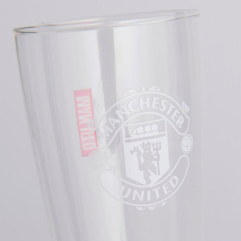 Manchester United pahare Mono Crest Tall Beer Glass