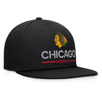Chicago Blackhawks șapcă flat Authentic Pro A/Cap Flat Brim Square Visor Structured Adjustable