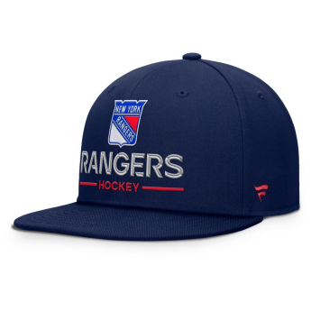 New York Rangers șapcă flat Authentic Pro A/Cap Flat Brim Square Visor Structured Adjustable