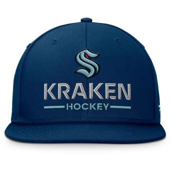 Seattle Kraken șapcă flat Authentic Pro A/Cap Flat Brim Square Visor Structured Adjustable