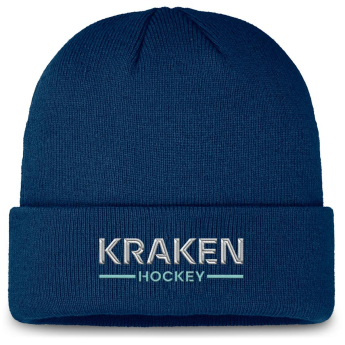 Seattle Kraken căciulă de iarnă Authentic Pro A/Cap Cuffed