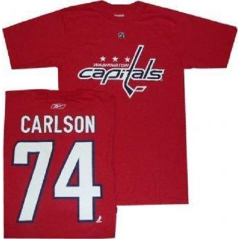 Washington Capitals tricou de bărbați #74 John Carlson red