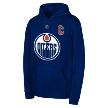 Edmonton Oilers hanorac cu glugă pentru copii Connor McDavid Flat Captains N&N Flc Hood