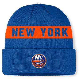 New York Islanders căciulă de iarnă Authentic Pro A/Cap Cuffed inscription