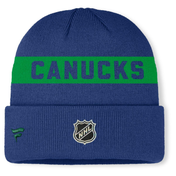 Vancouver Canucks căciulă de iarnă Authentic Pro A/Cap Cuffed inscription