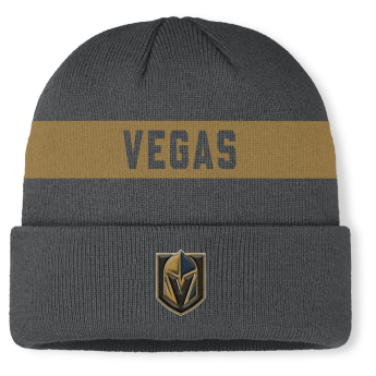 Vegas Golden Knights căciulă de iarnă Authentic Pro A/Cap Cuffed inscription