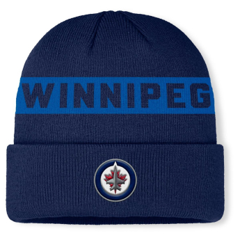 Winnipeg Jets căciulă de iarnă Authentic Pro A/Cap Cuffed inscription