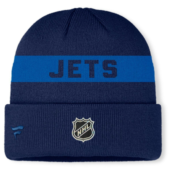 Winnipeg Jets căciulă de iarnă Authentic Pro A/Cap Cuffed inscription
