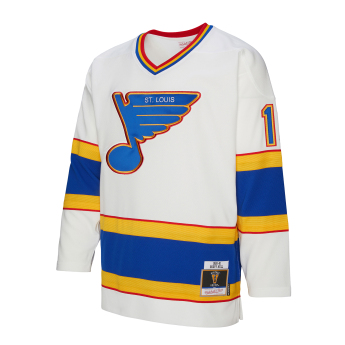 St. Louis Blues tricou de hochei Brett Hull 1990 NHL White Jersey