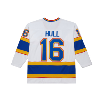 St. Louis Blues tricou de hochei Brett Hull 1990 NHL White Jersey