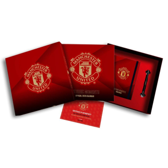 Manchester United calendar și jurnal Musical Gift Box 2026