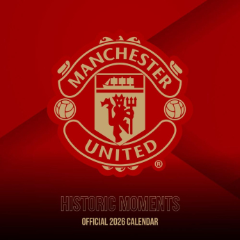 Manchester United calendar și jurnal Musical Gift Box 2026