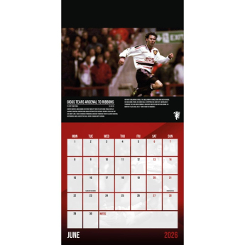 Manchester United calendar și jurnal Musical Gift Box 2026