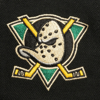 Anaheim Ducks șapcă flat Cream Script Snapback black