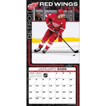 Detroit Red Wings calendar 2026 Wall