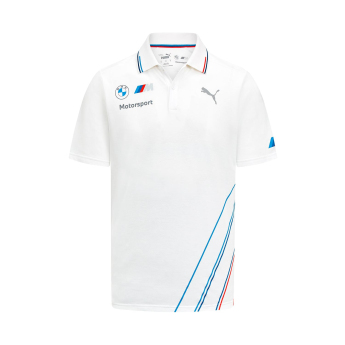 BMW Motorsport tricou polo white 2023