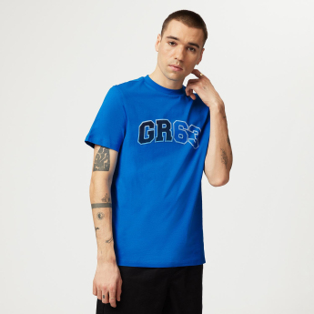 Mercedes AMG Petronas tricou de bărbați George Russell Logo blue F1 Team 2023