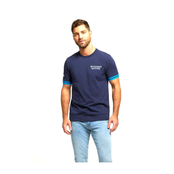 Williams Martini Racing tricou de bărbați Logo navy F1 team 2024