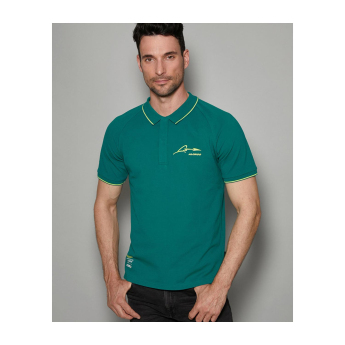 Aston Martin tricou polo Alonso Kimoa green F1 Team 2025