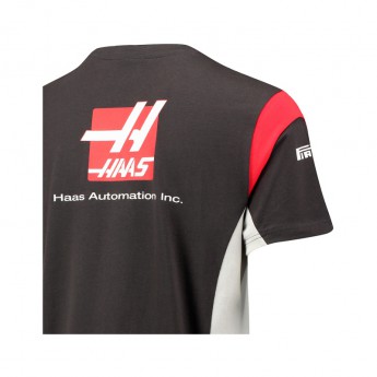 Haas F1 tricou de bărbați grey 2017