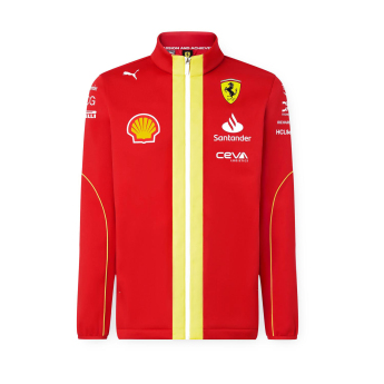 Ferrari geacă de bărbați Driver Softshell red F1 Team 2024
