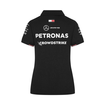 Mercedes AMG Petronas tricou polo de damă Driver black F1 Team 2024