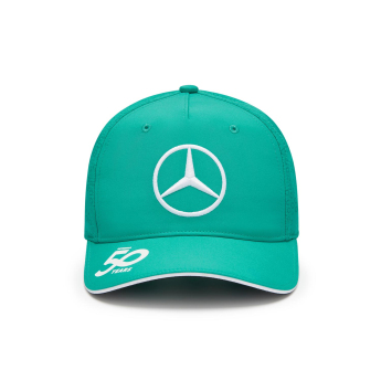Mercedes AMG Petronas șapcă de baseball 50 years green F1 Team 2024