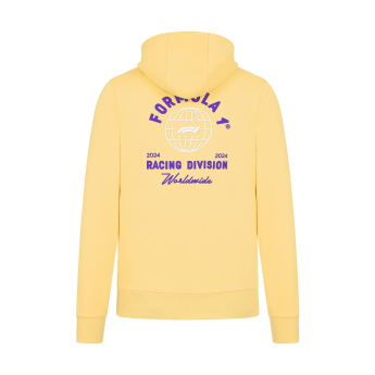Formula 1 hanorac de bărbați cu glugă RDW Hoody Pale Banana F1 2024