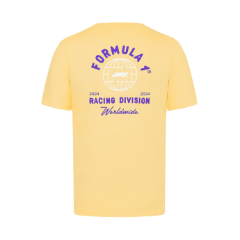 Formula 1 tricou de bărbați RDW Pale Banana F1 2024