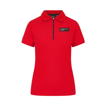 Porsche Motorsport tricou polo de damă small logo red F1 Team 2024