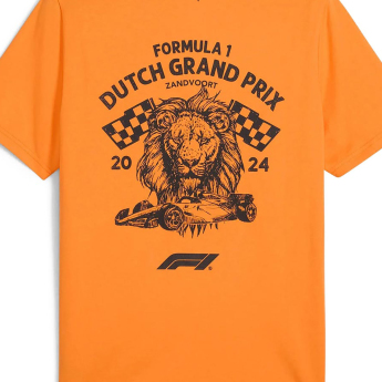 Formula 1 tricou de bărbați Zandvoort GP orange 2024