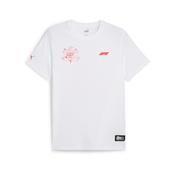 Formula 1 tricou de bărbați Austin GP white 2024