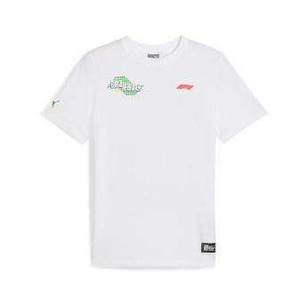 Formula 1 tricou de bărbați Brazil GP white 2024