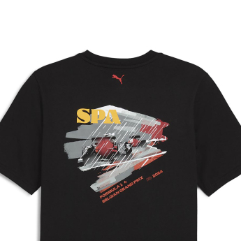 Formula 1 tricou de bărbați Belgium GP black 2024