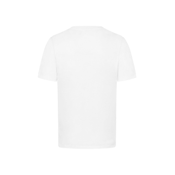 Mercedes AMG Petronas tricou de bărbați Large Logo white F1 Team 2024