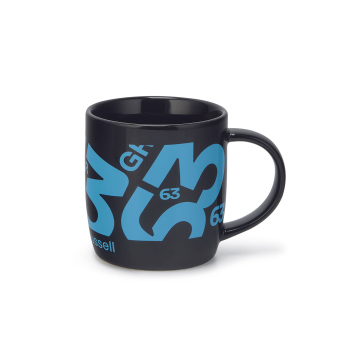 Mercedes AMG Petronas cană George Russell black F1 Team 2024