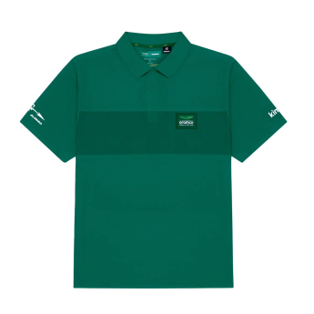 Aston Martin tricou polo Minimal Alonso Kimoa green F1 Team 2025