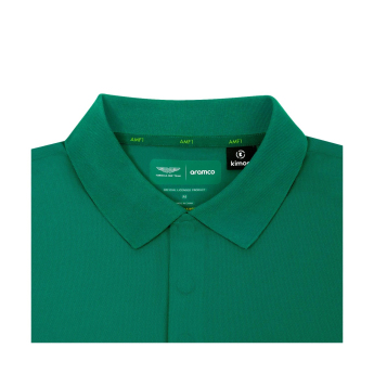 Aston Martin tricou polo Minimal Alonso Kimoa green F1 Team 2025