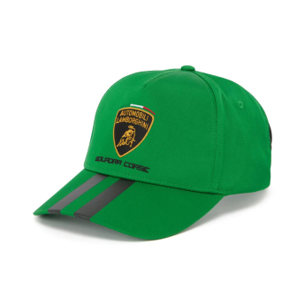 Lamborghini șapcă de baseball Squadra Corse green 2025