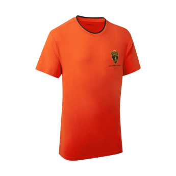 Lamborghini tricou de bărbați Squadra Corse orange 2024