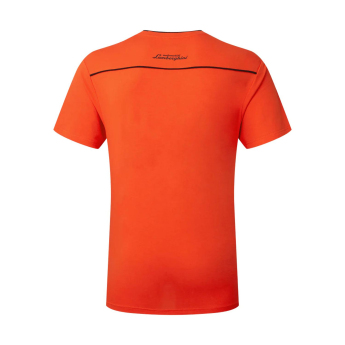 Lamborghini tricou de bărbați Squadra Corse orange 2024