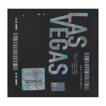 Aston Martin tricou de bărbați Las Vegas GP black F1 Team 2024